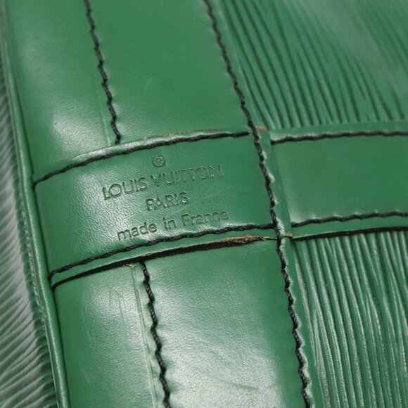 LOUIS VUITTON Epi Noe Shoulder Bag Green M44004 LV Auth 139880 - Picture 11 of 16